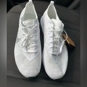 Size 11 - Mens Nike Air Max Flyknit Racer Next Nature Low Pure Platinum